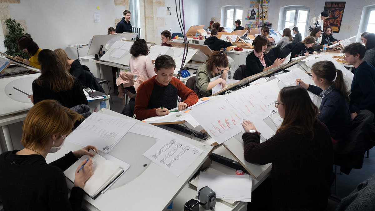 L'Atelier, salle de cours