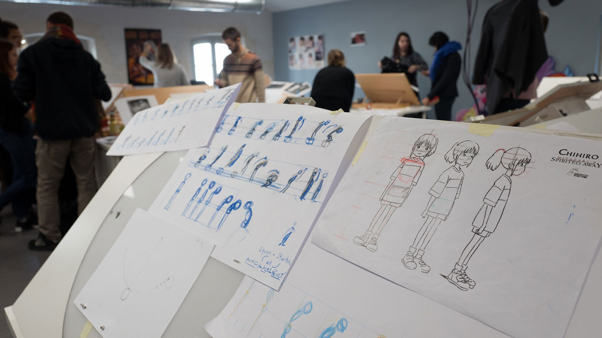 L'Atelier, salle de cours