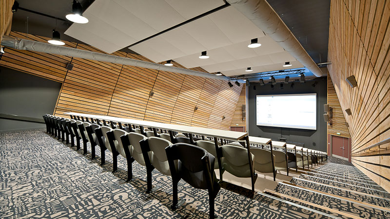Un amphithéâtre ultra moderne