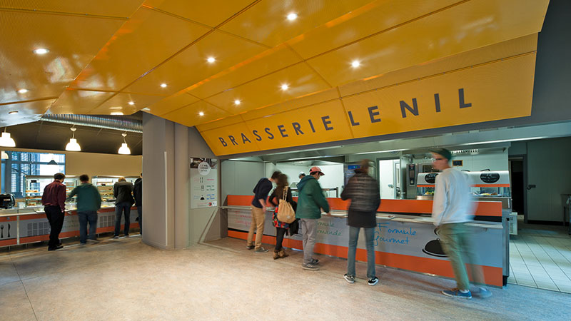 Brasserie "le nil" au sein de l'Enjmin