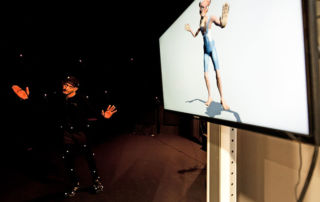 Studio de capture de mouvement du Cnam-Enjmin