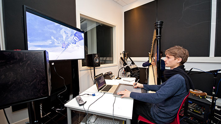 Studio son du Cnam Enjmin