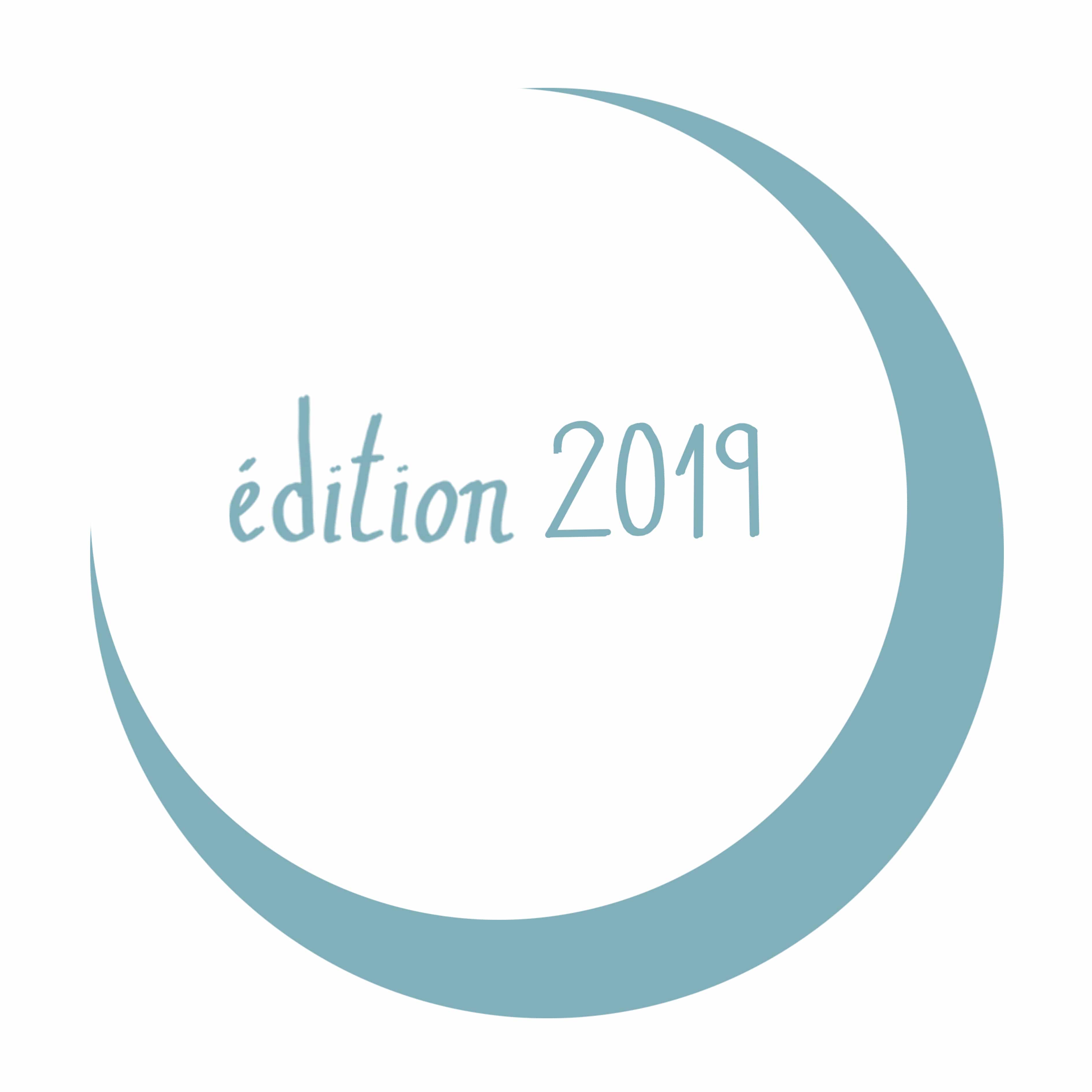 Logo edition 2019 blanc bleu