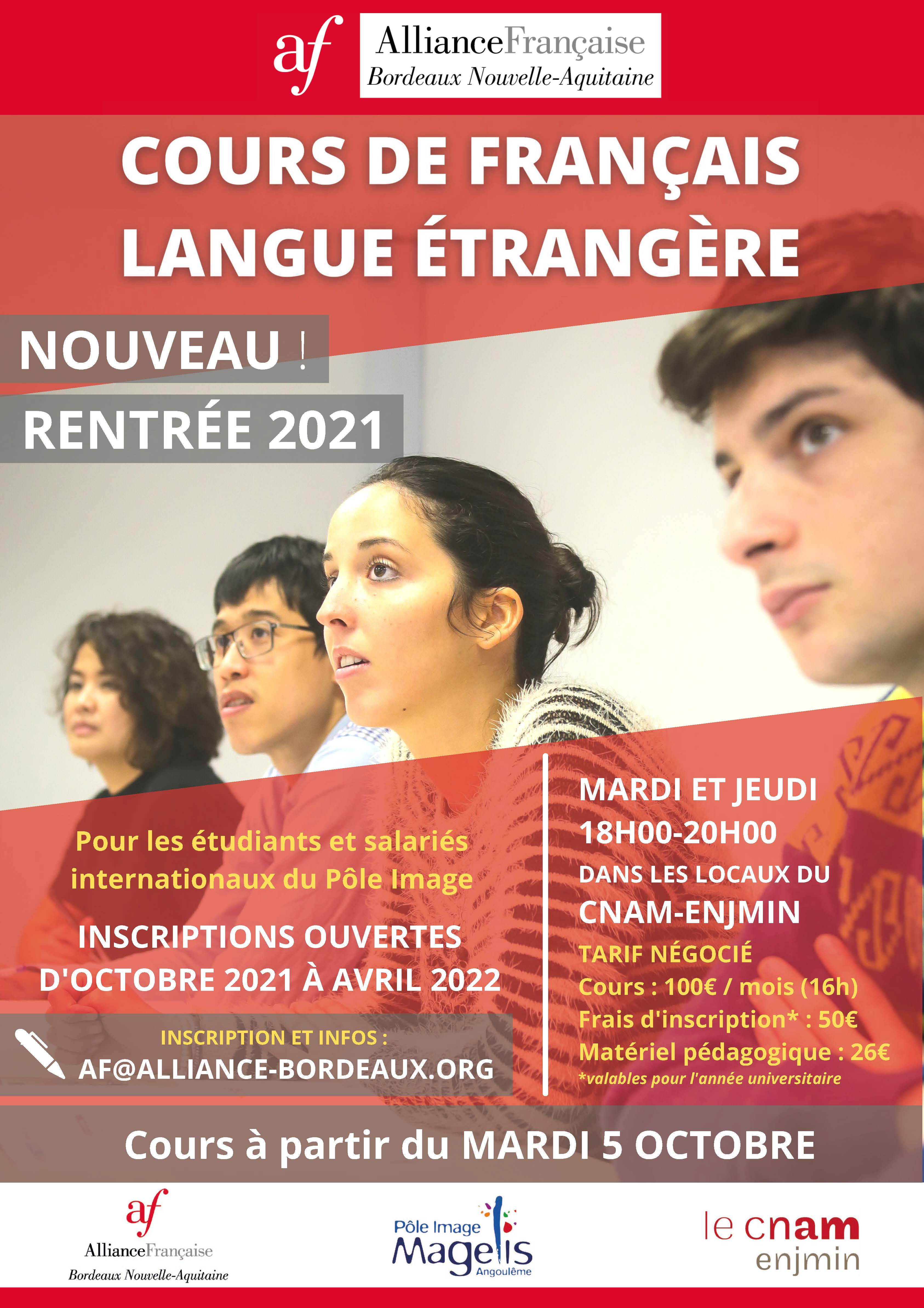 Alliance Française – cours de FLE FR