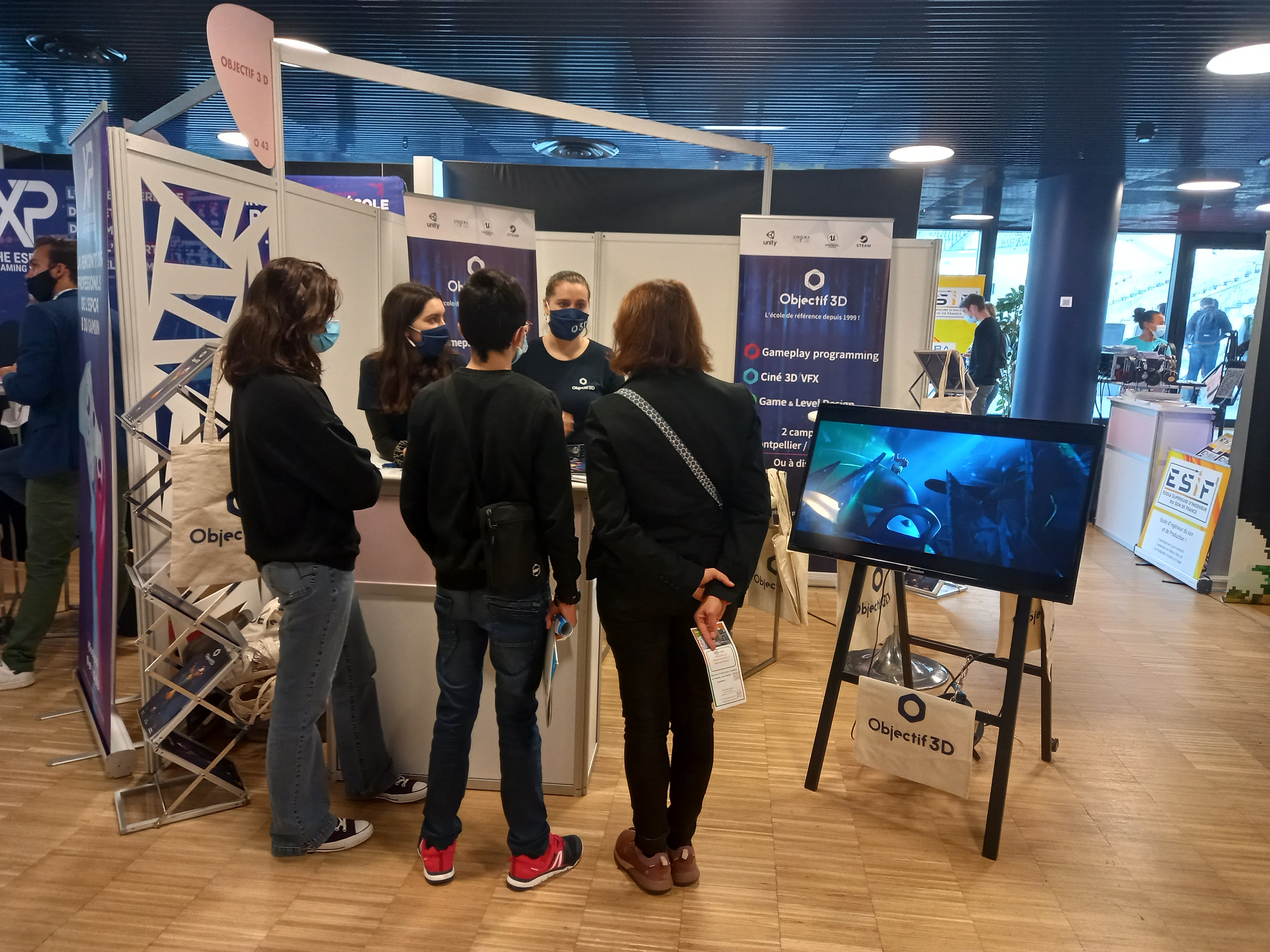 Stand sur salon