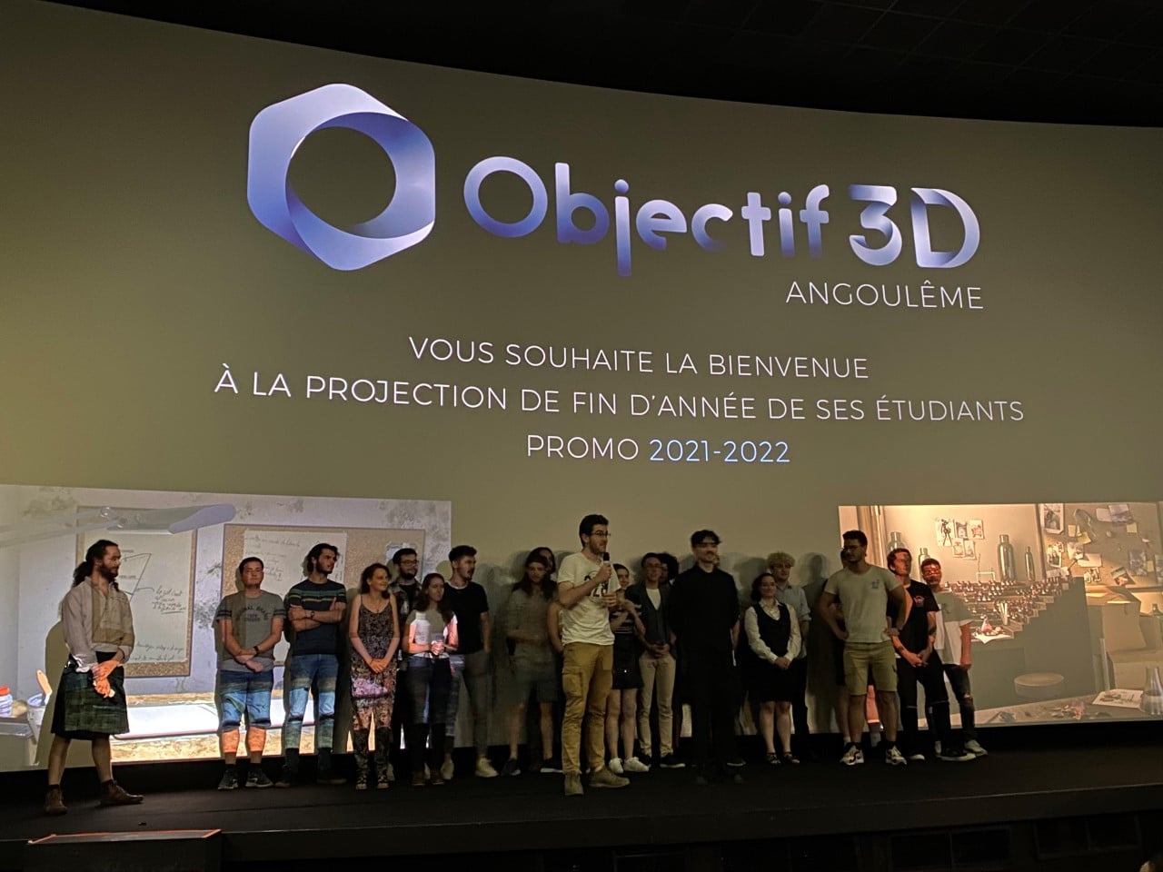 Objectif 3D CGR films étudiants 2