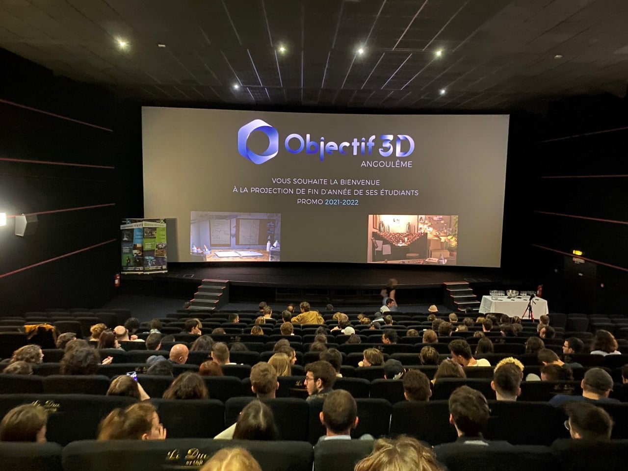 Objectif 3D CGR films étudiants