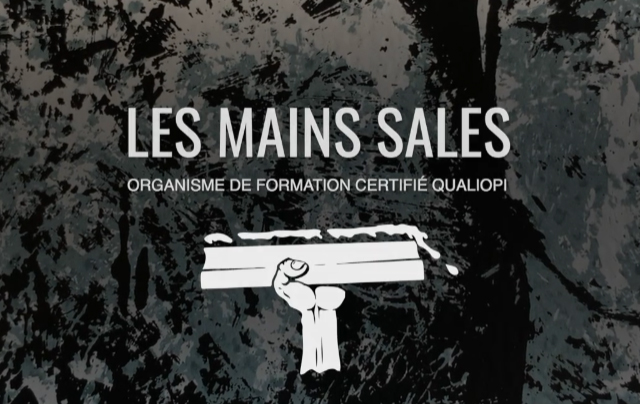 les mains sales
