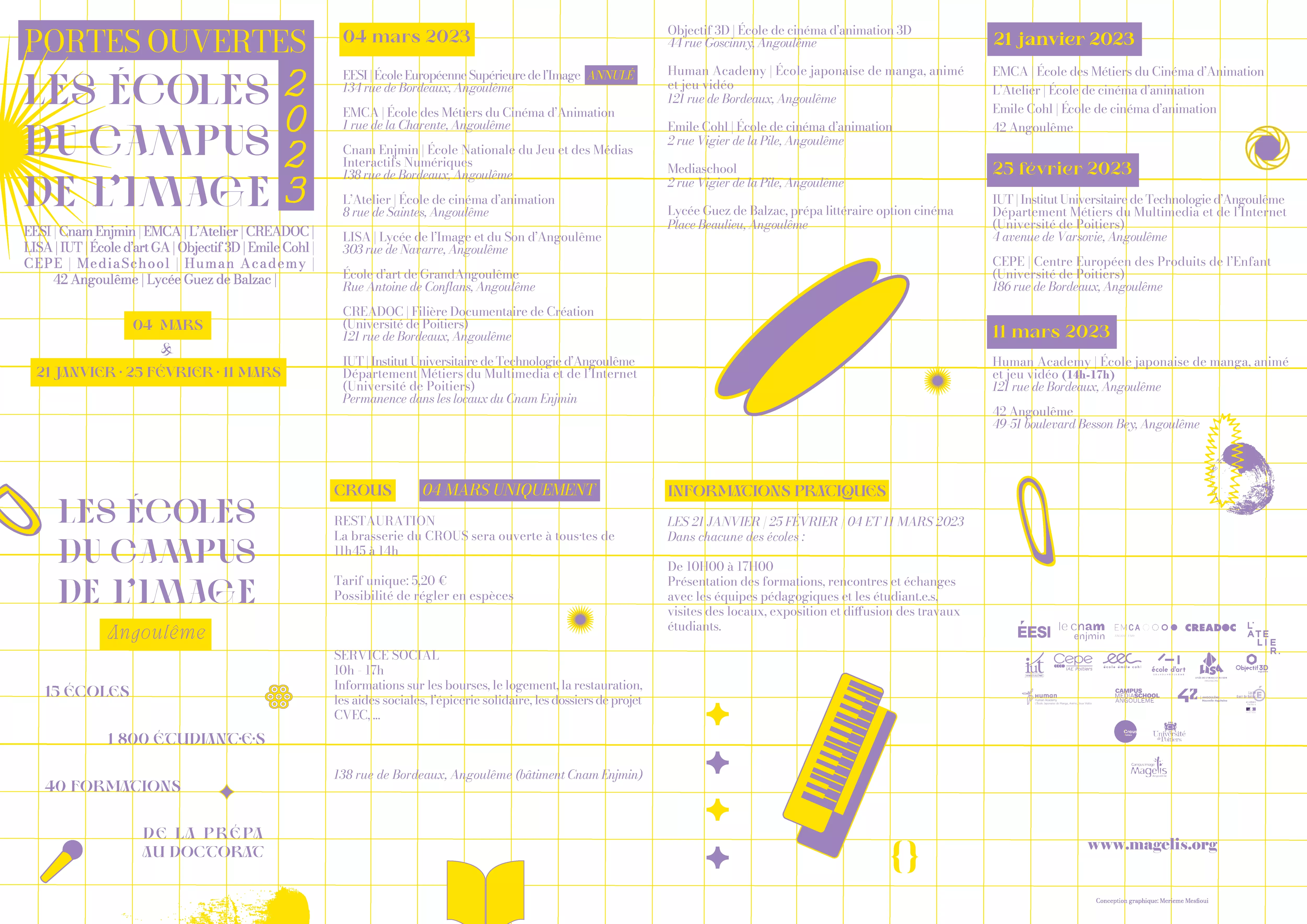 Programme JPO 2023 Campus de l’Image copie