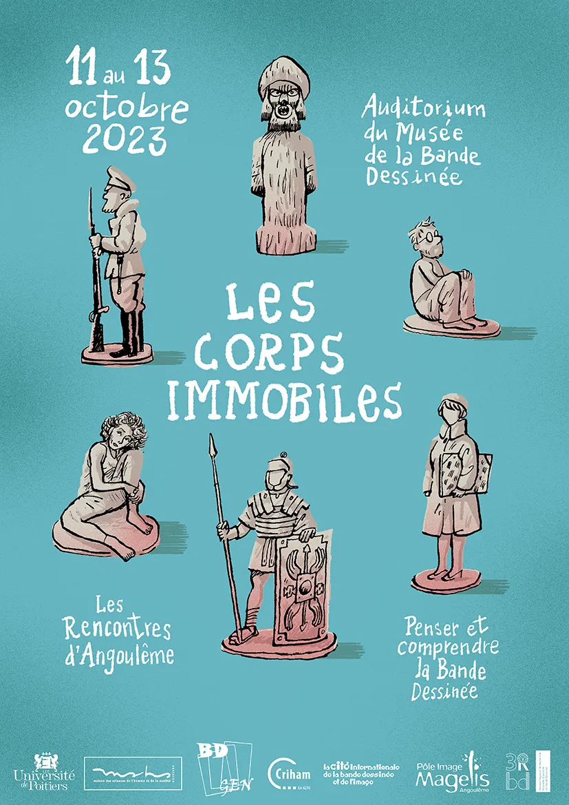 Les Corps immobiles – affiche web