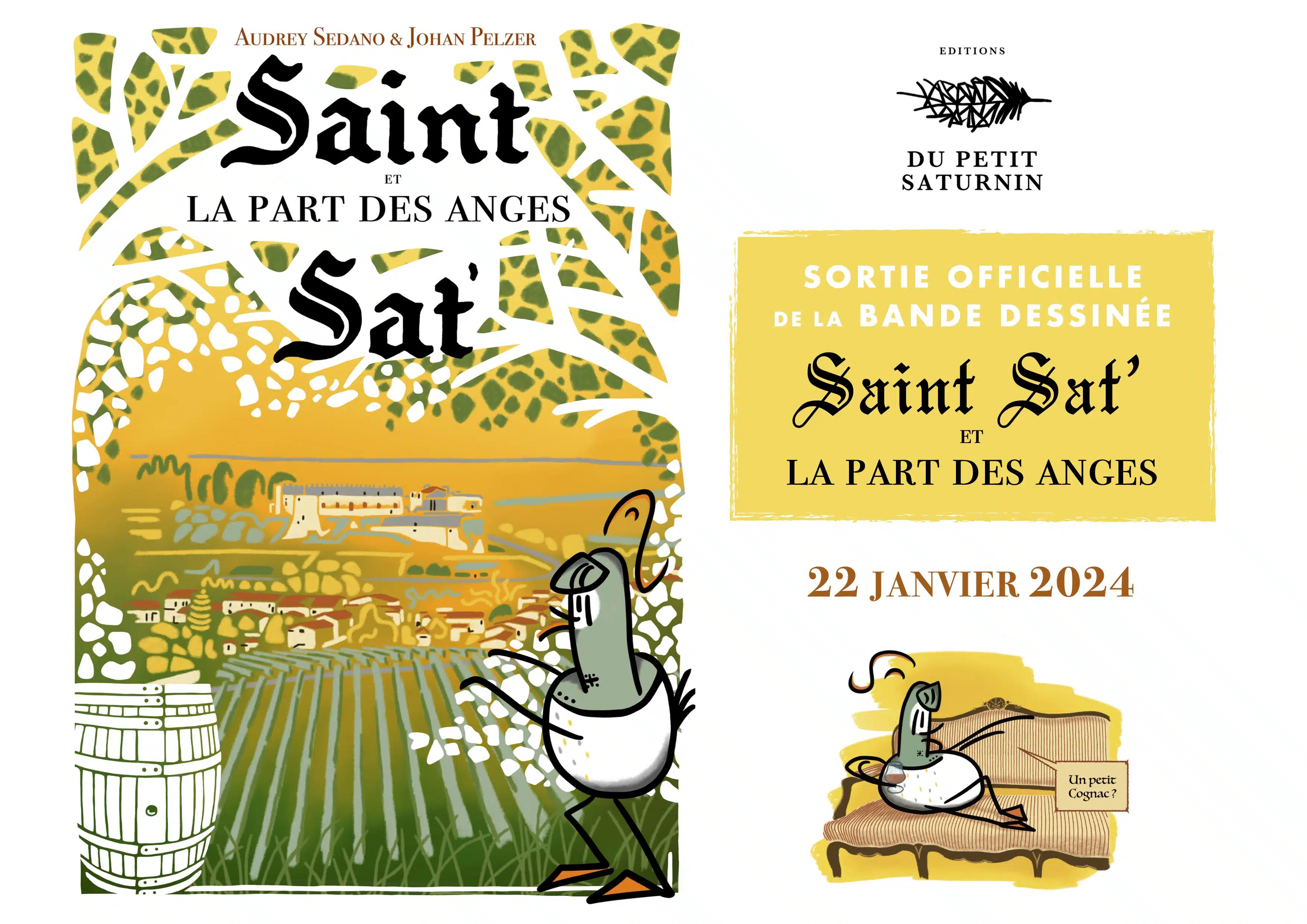 Saint Sat’ et la part des anges – Tome 3 en avant première – Magelis