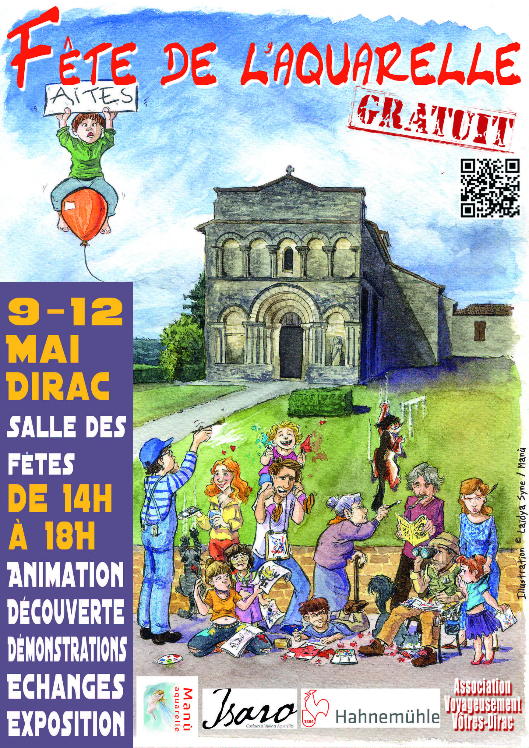 fete aquarelle